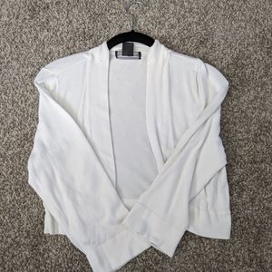 Off white long sleeve shrug